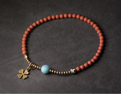 Red jasper, amazonite & Yellow/red agate